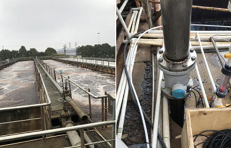 聯測電磁流量計應用于印染污水計量